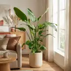 Strelitzia Nicolai 140-150 cm, pot u00d824 cm, White Bird of Paradise