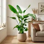 Strelitzia Nicolai 140-150 cm, pot u00d824 cm, White Bird of Paradise