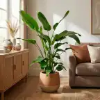 Strelitzia Nicolai 140-150 cm, pot u00d824 cm, White Bird of Paradise